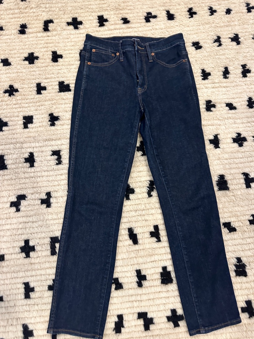 J Crew Classic High-Rise Women's Dark Blue Jeans